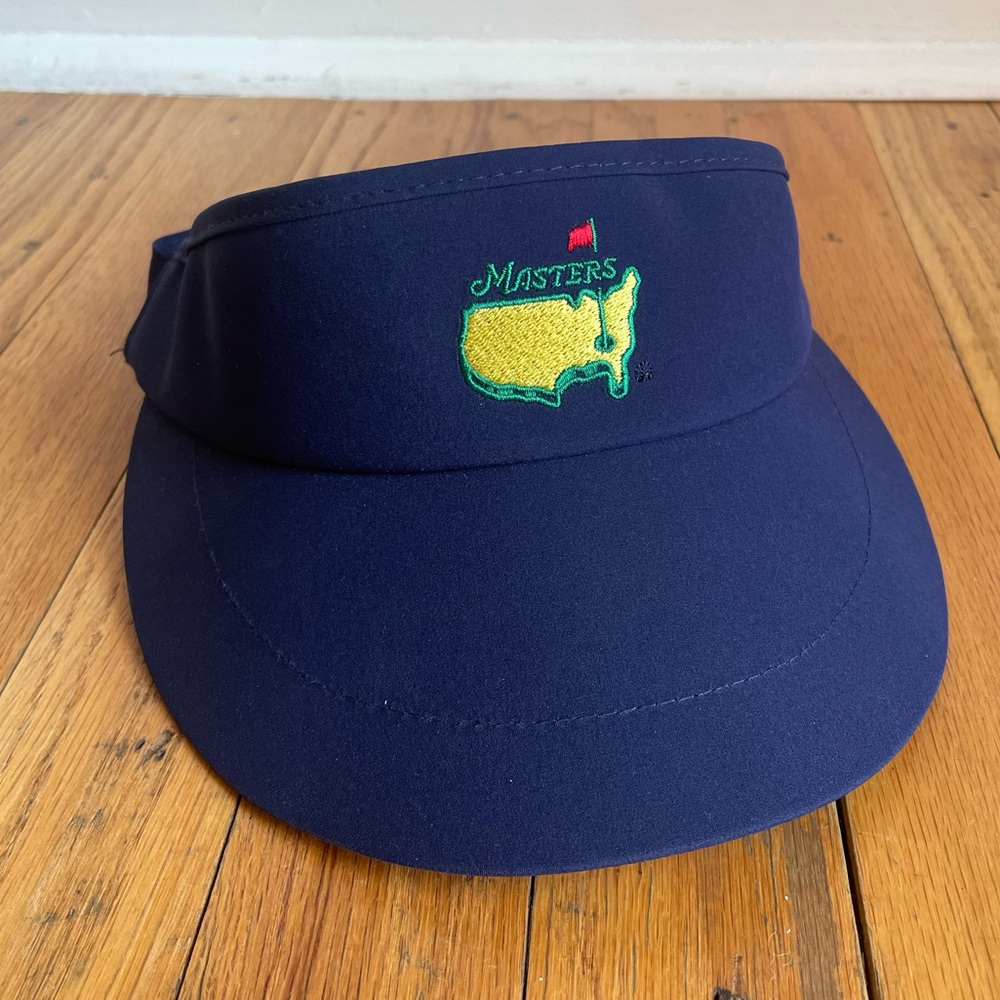 The Masters High Crown Navy Visor